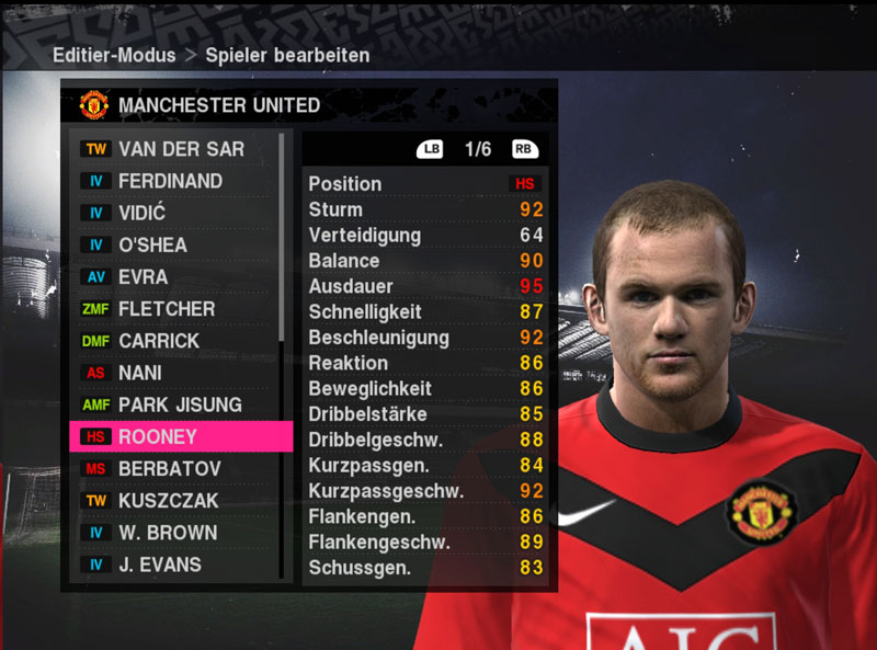 Rooney PES 2011