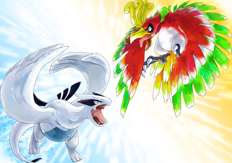 Ho-oh y Lugia