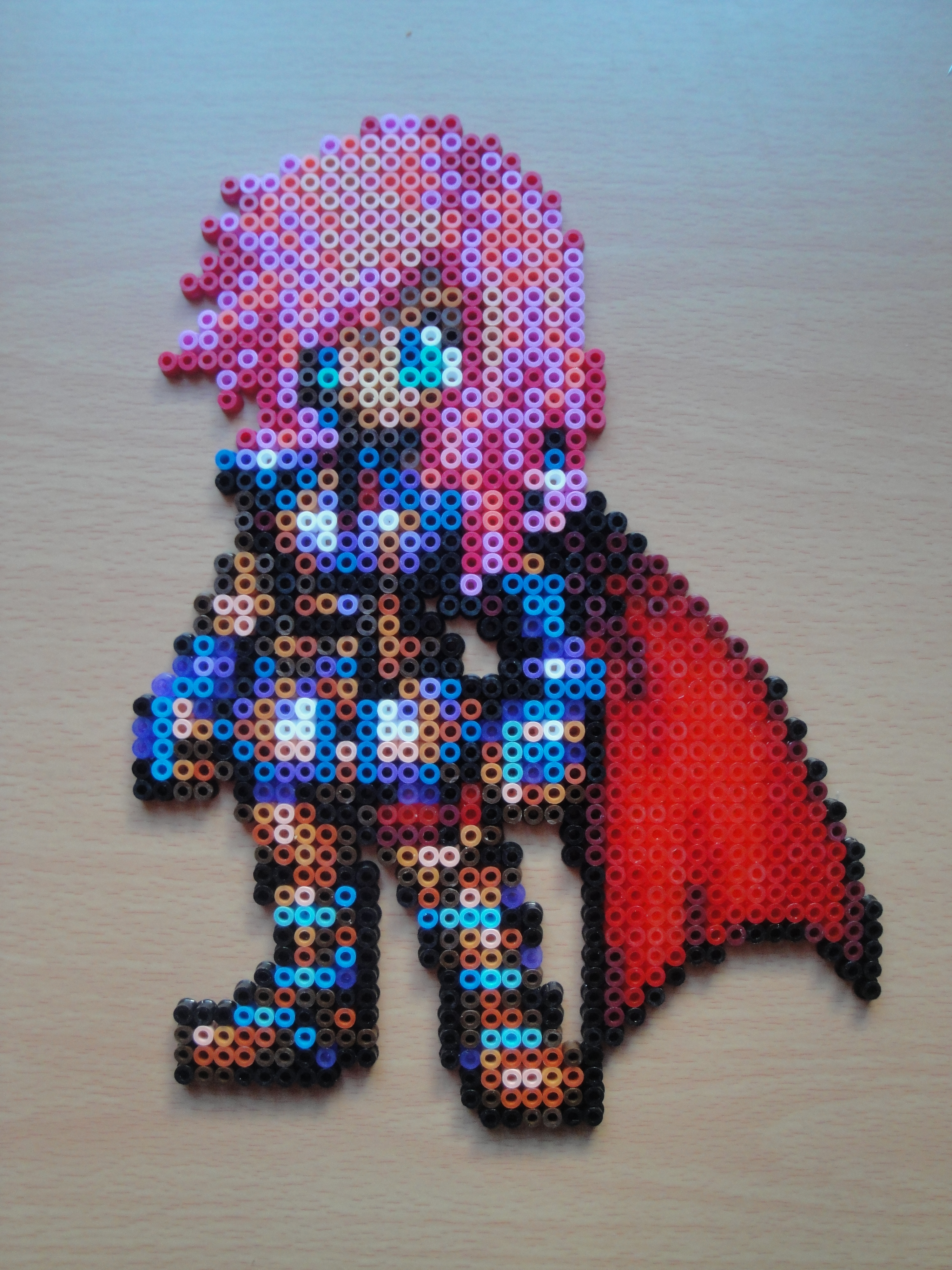 Hama beads Final Fantasy Lightning