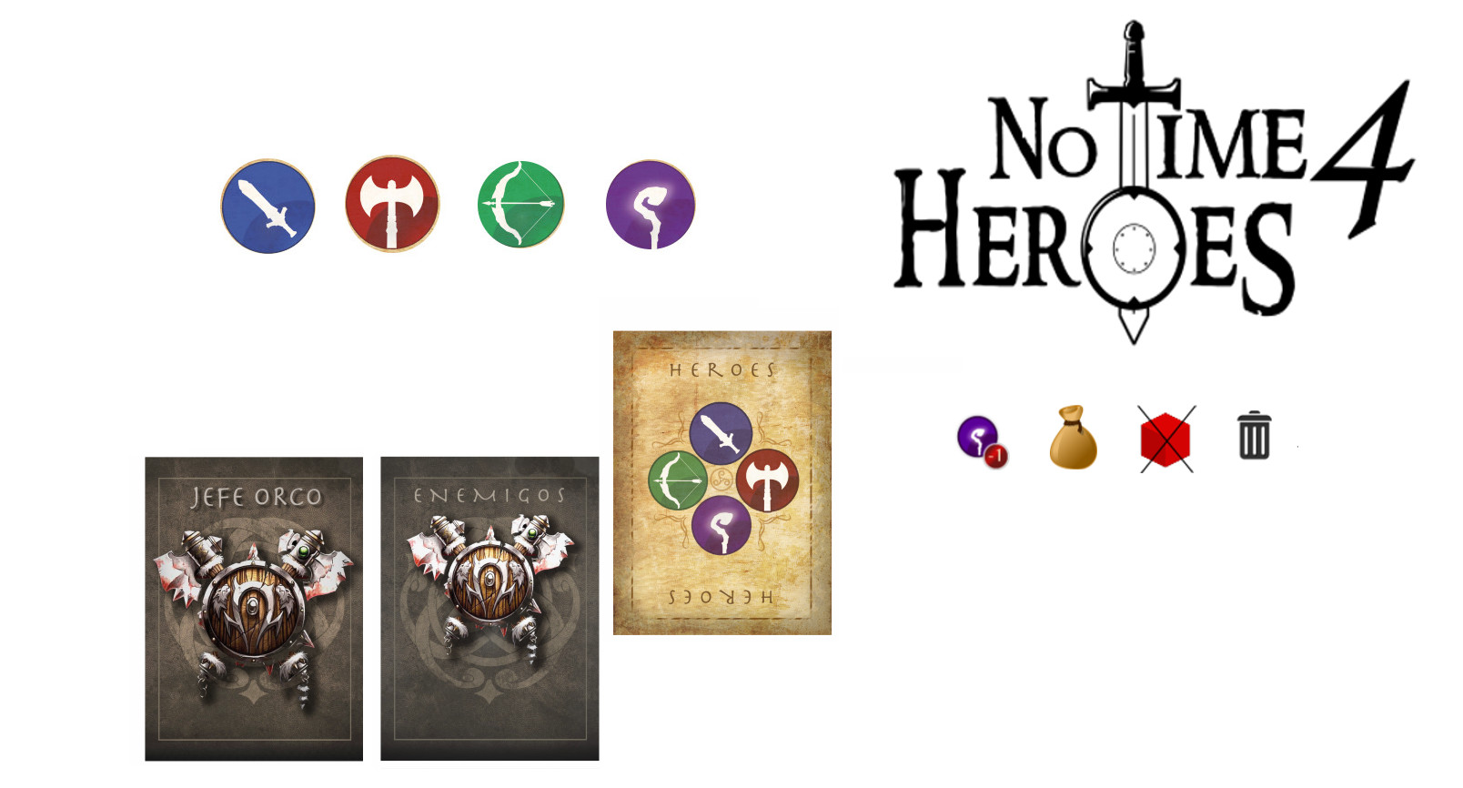 No Time For Heroes print and play