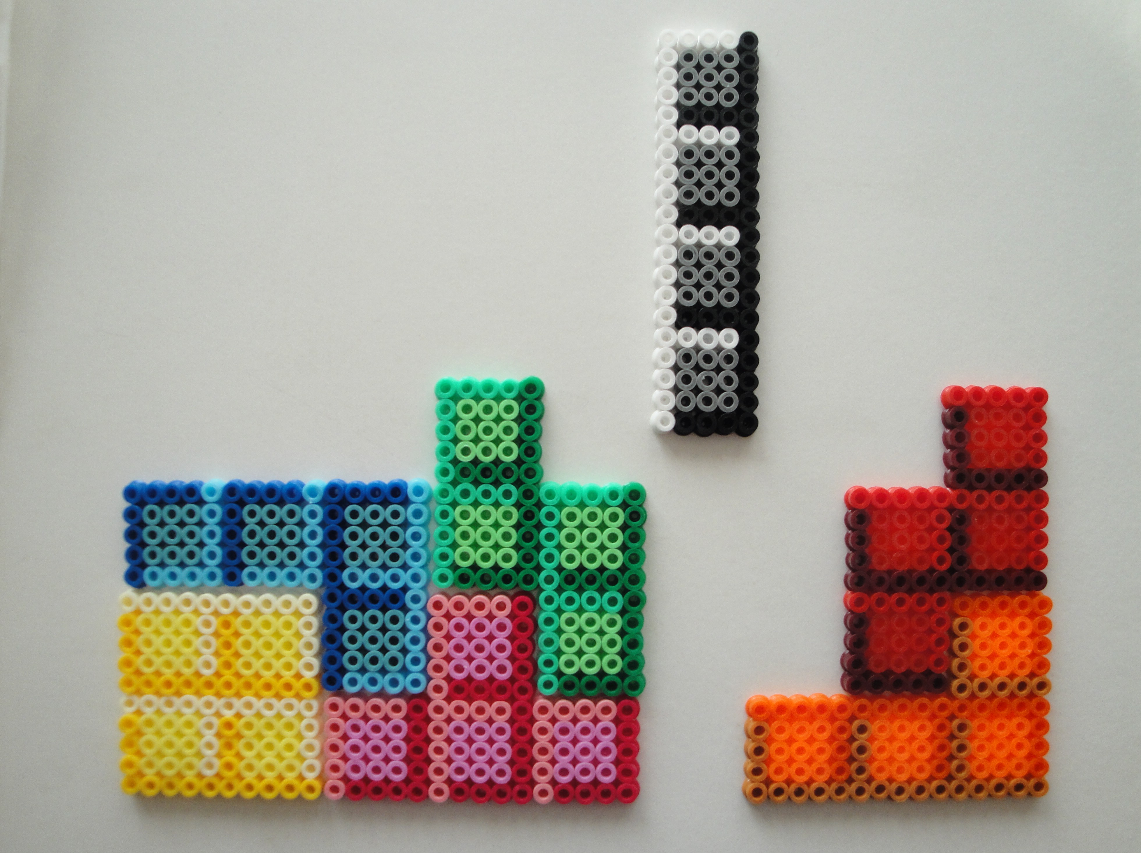 Hama Beads Tetris