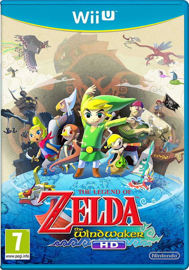 Ya se han mostrado la carátulas europea y norteamericana de The Legend of  Zelda: The Wind Waker HD • Consola y Tablero