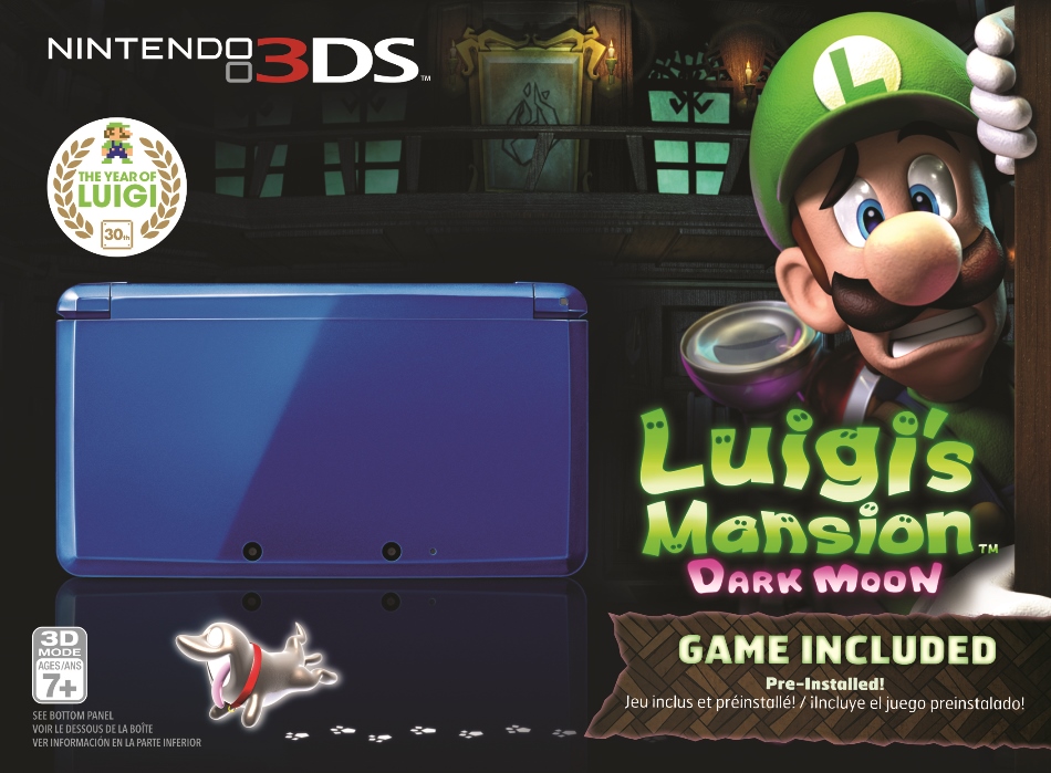 Pack 3DS más Luigi's Mansion
