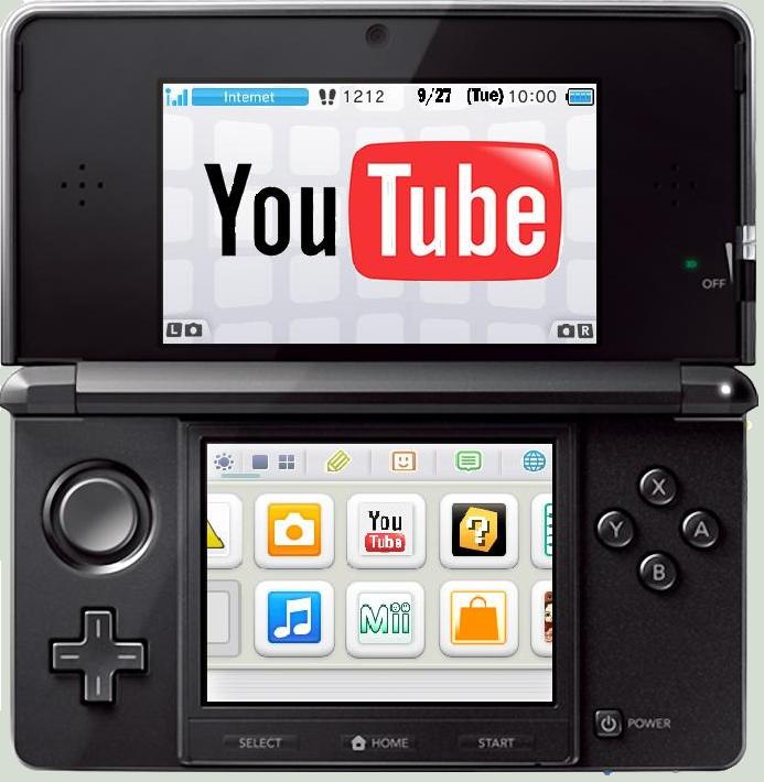 Youtube 3DS