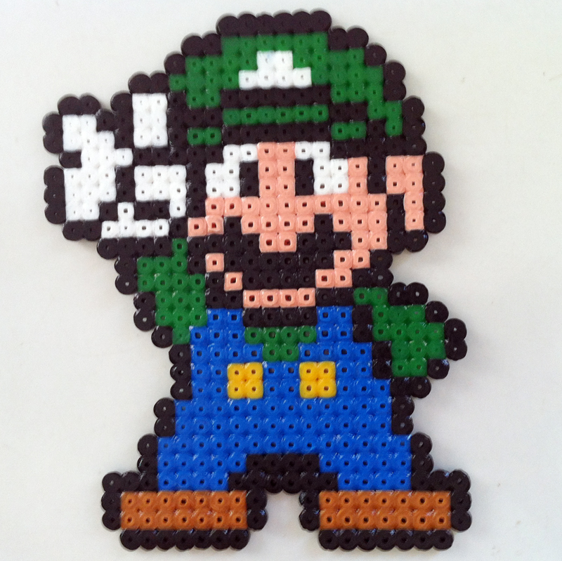 Hama Beads Luigi
