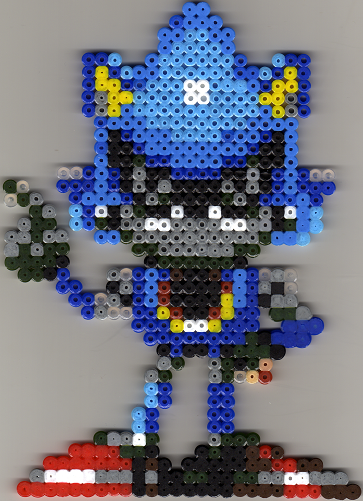 Hama Beads Metal Sonic