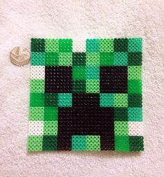 Hama Beads de Minecraft Cara