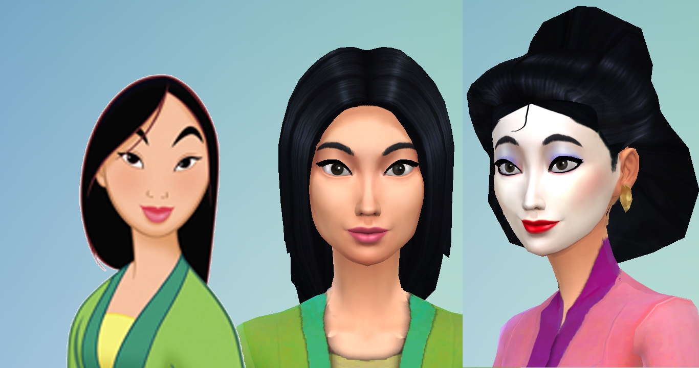 Los Sims 4 Mulan
