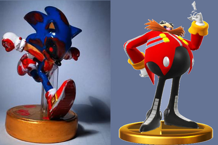 Amiibo Metal Sonic y Eggman
