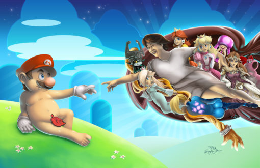 the creation of adam Super Mario