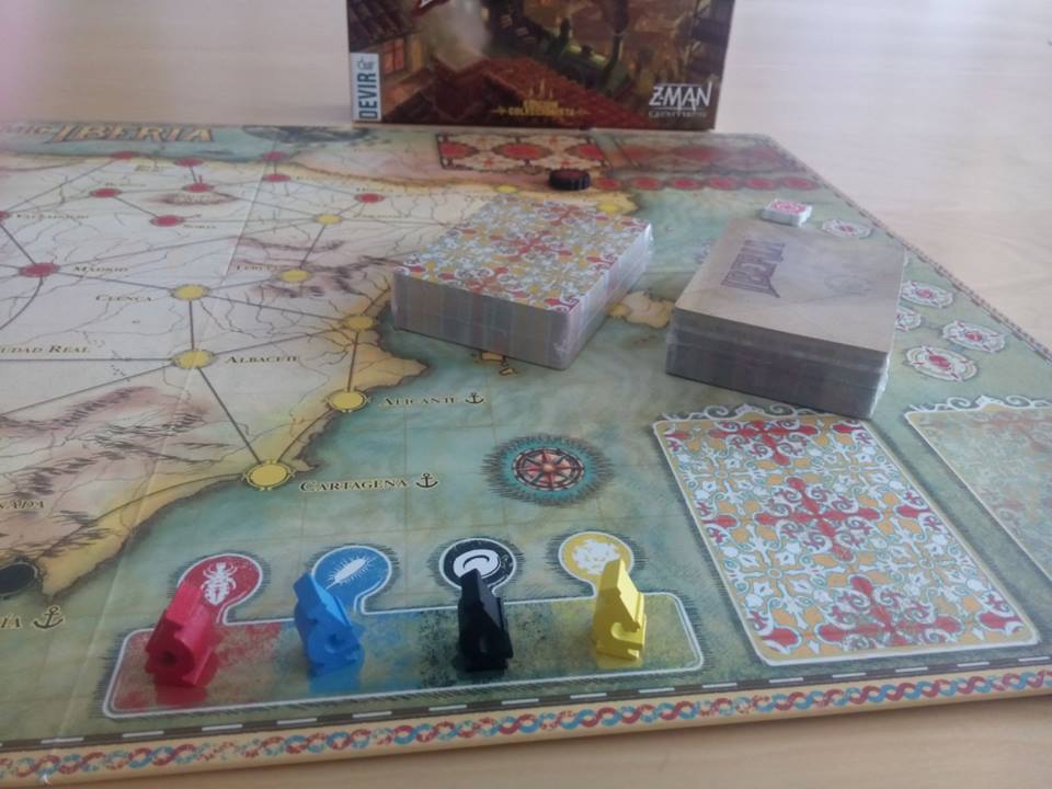 Pandemic Iberia board game