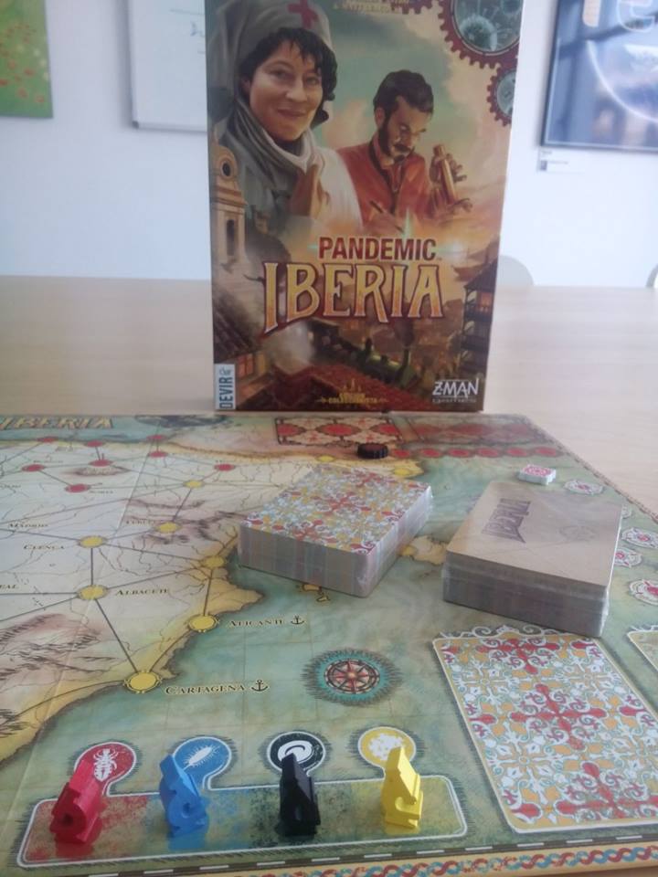 Pandemic Iberia juego de mesa
