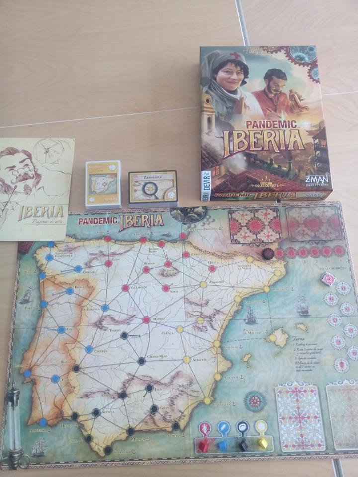 Pandemic Iberia juego