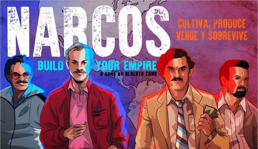 Narcos, lo nuevo de Invedars, muestra su portada • Consola y Tablero