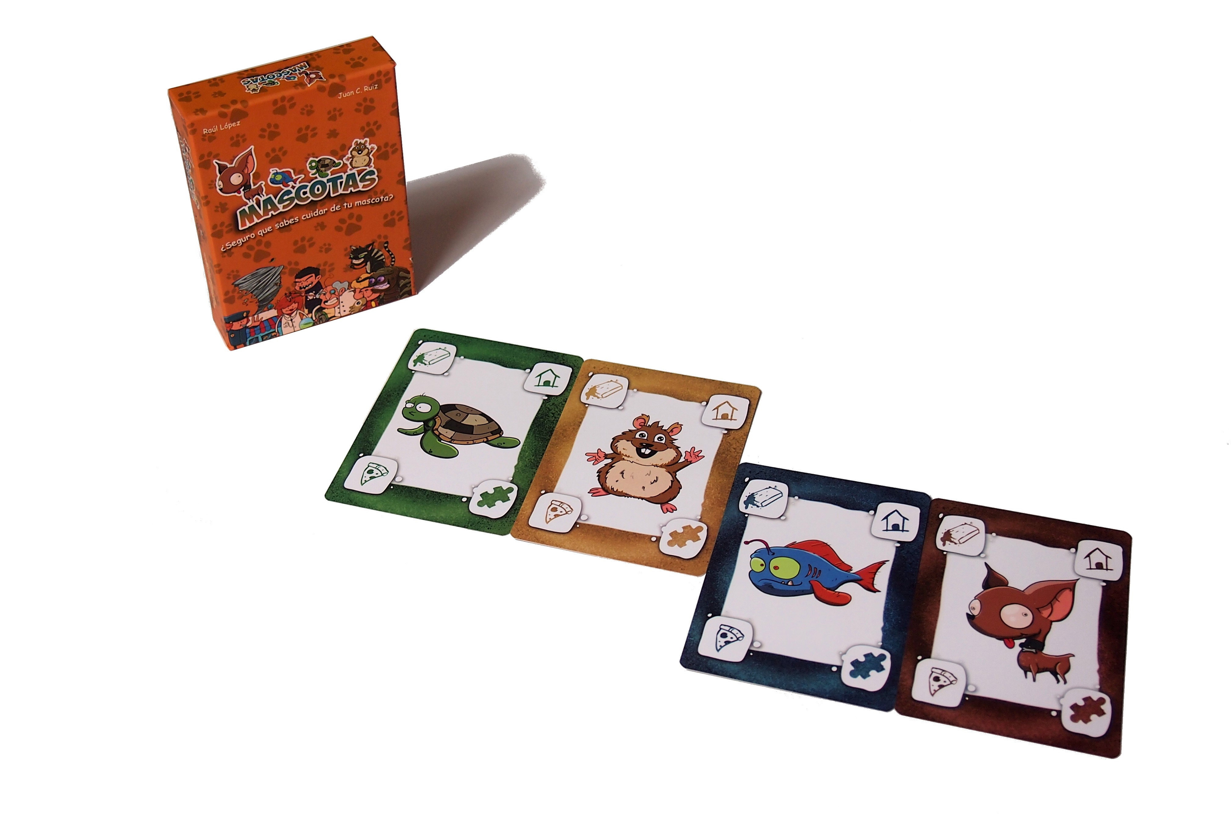 Solicitante corto bordado Mascotas: el arte del despiste en un nuevo juego de cartas • Consola y  Tablero