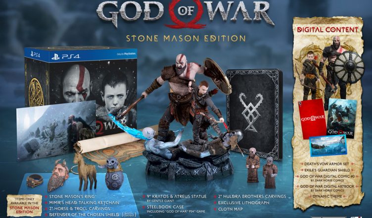 God Of War Stone Mason Edition