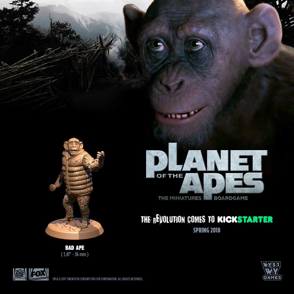 Planet of the Apes: The Miniatures Boardgame
