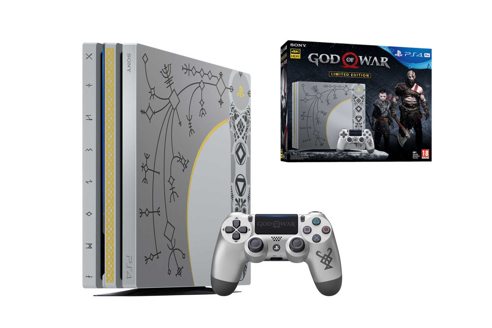 Así será la edición de PS4 Pro de God of War • Consola y Tablero