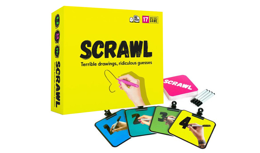 Scrawl – Unboxing de la caja y cómo jugar (+reglas)