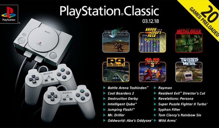 PlayStation Classic juegos