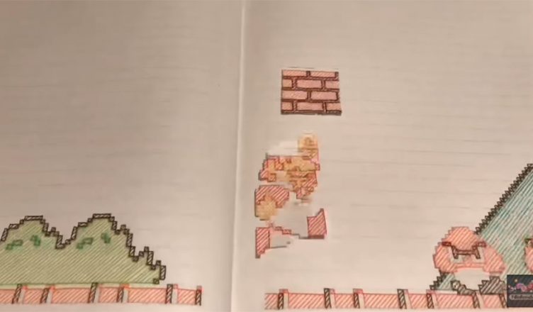 Super Mario Bros. cuaderno