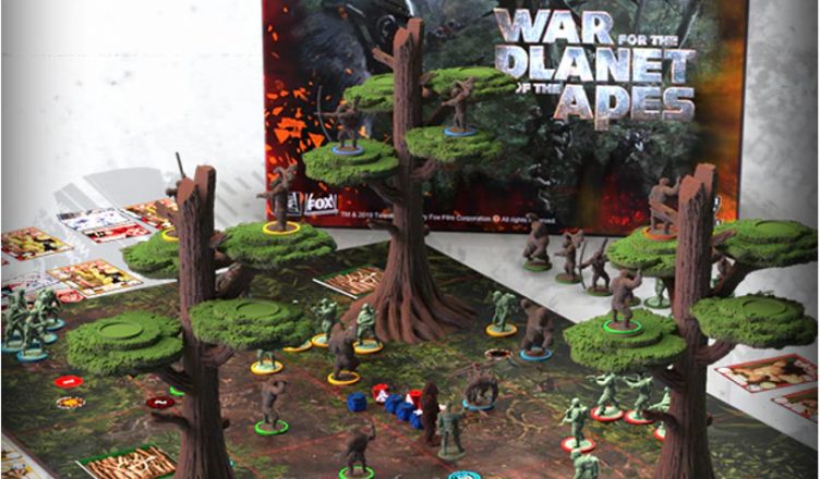 Planet of the Apes The Miniatures BoardGame