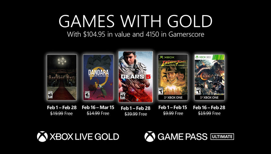 Games With Gold febrero 2021