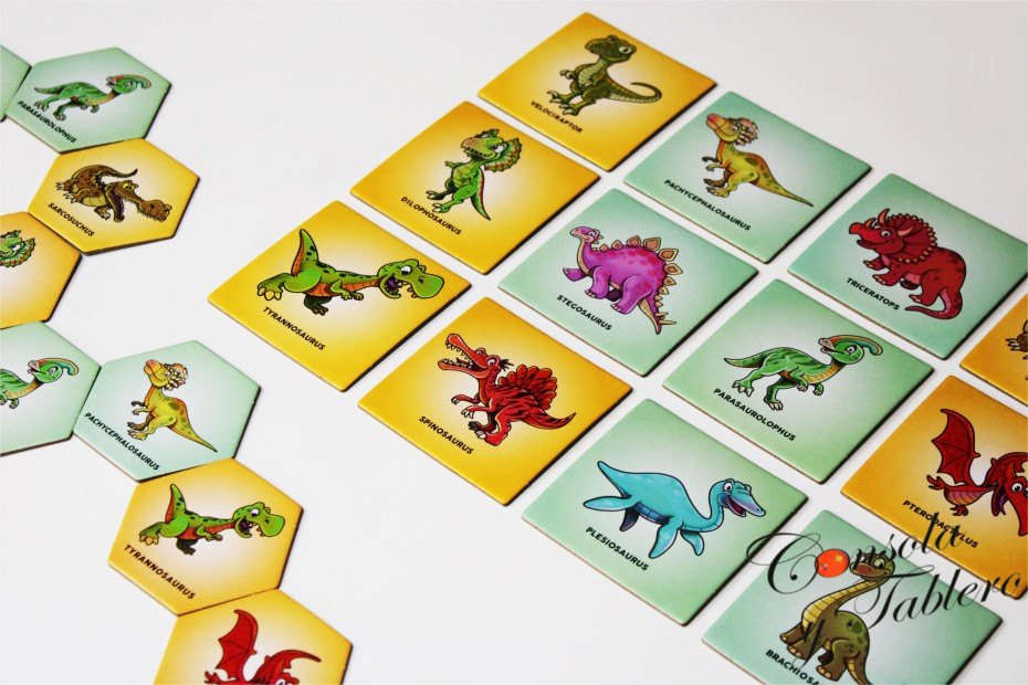 juego de mesa dinosaurios