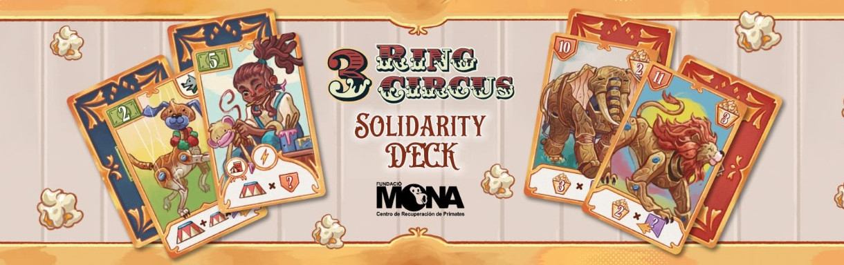 3 Ring Circus cartas solidarias