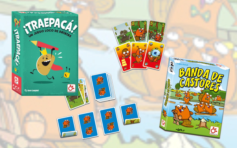 Banda de Castores y ¡Traepacá!, ya disponibles de la mano de Mercurio