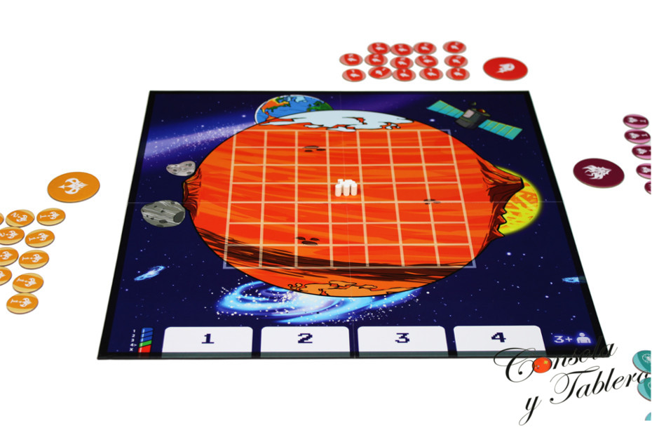 Marte juegos de mesa