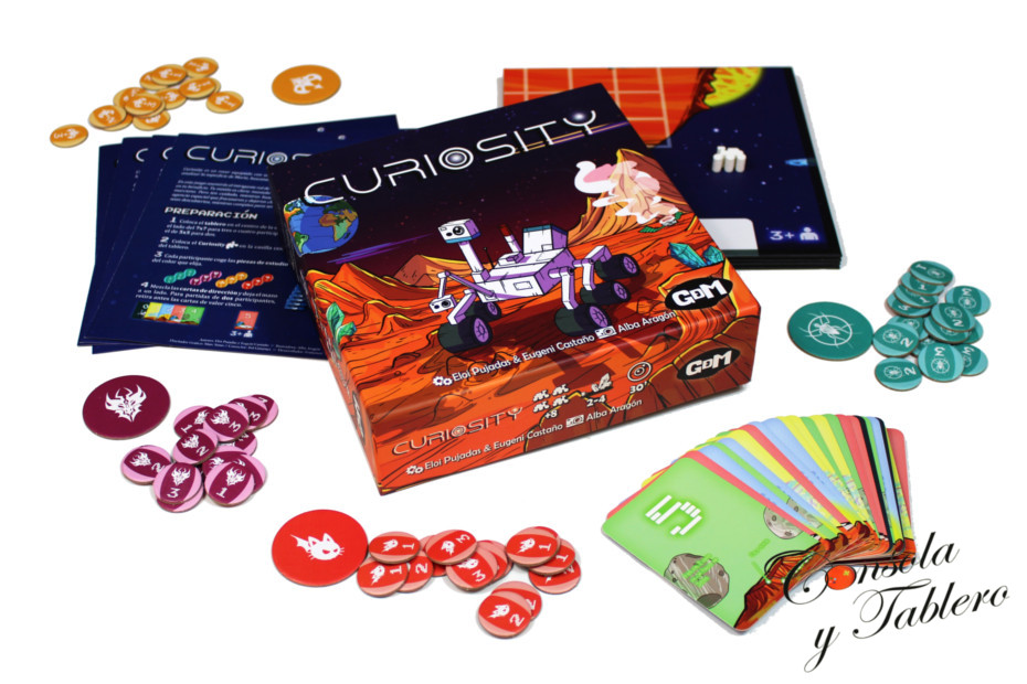 Marte juegos de mesa