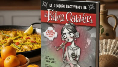 La Fallera Calavera cuaderno pasatiempos