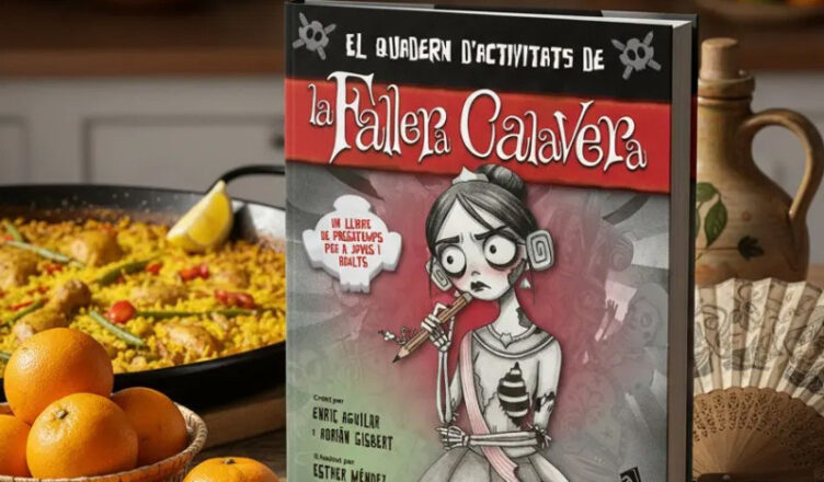La Fallera Calavera cuaderno pasatiempos