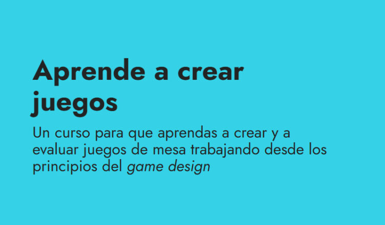 curso juegos de mesa