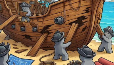 ¡A reparar el barco!