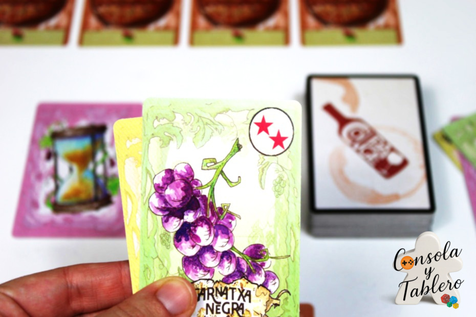 juego de cartas vino