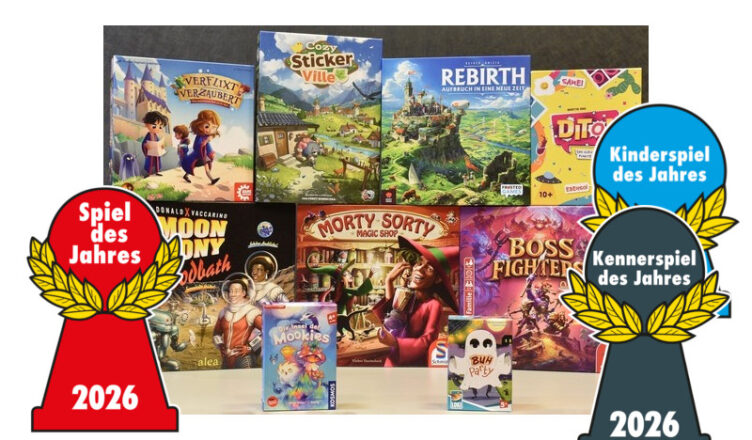 Spiel des Jahres 2026 nominados
