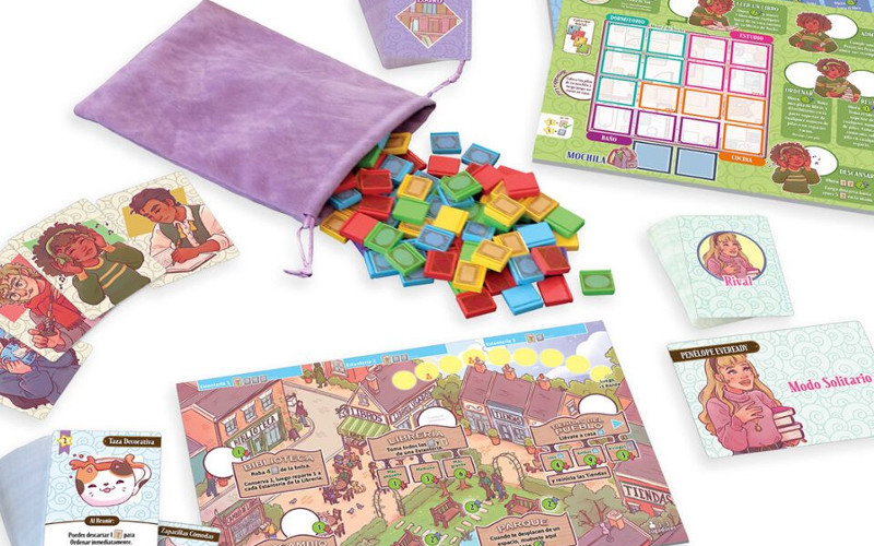 Un Lugar para Mis Libros juego de mesa