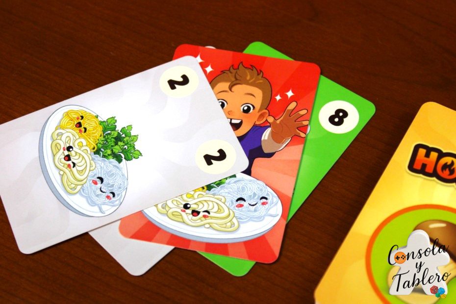 juegos de mesa comida