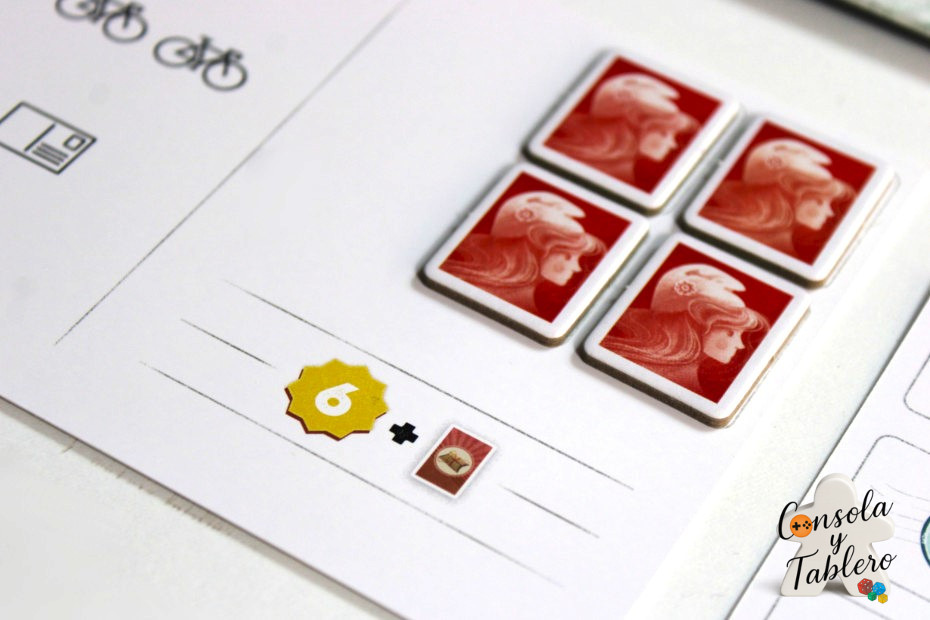 juego de mesa Francia bici