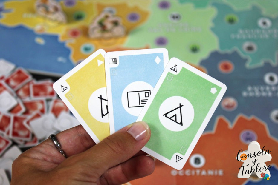 juego de mesa bicis